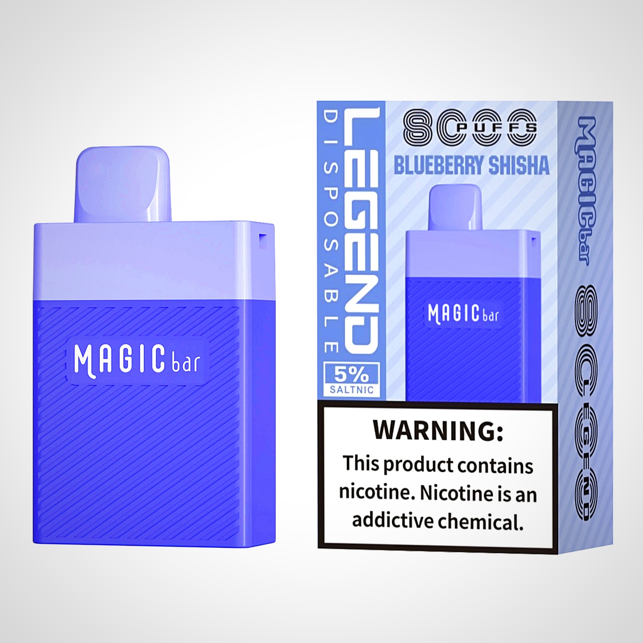 Купить Одноразовая ЭС Magic Bar 8000 puffs за 950 руб. в Нерехте. Бюджетный  vape shop (магазин электронных сигарет)